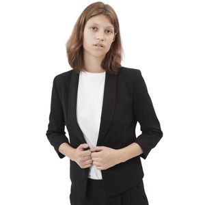 Women’s Minimum Evaline Staple Blazer black SZ 34 basic business professional